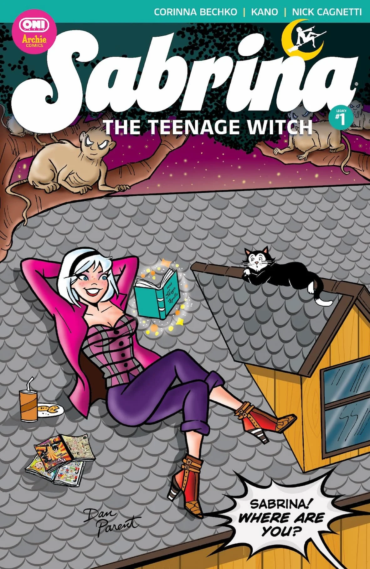 First Look: SABRINA THE TEENAGE WITCH #1 Covers With Kano
